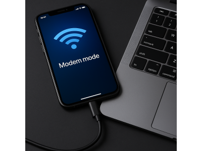 Использование Android смартфона в качестве модема