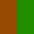 Зеленый с коричневым