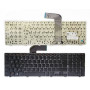 Клавіатура для ноутбука DELL Inspiron 17R, Vostro 3750, XPS 17 чорний кадр, Black
