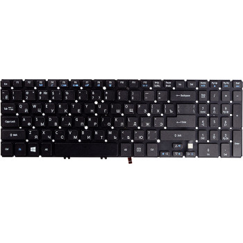 Клавіатура для ноутбука ACER Aspire M3-MA50, M5-581T, Black