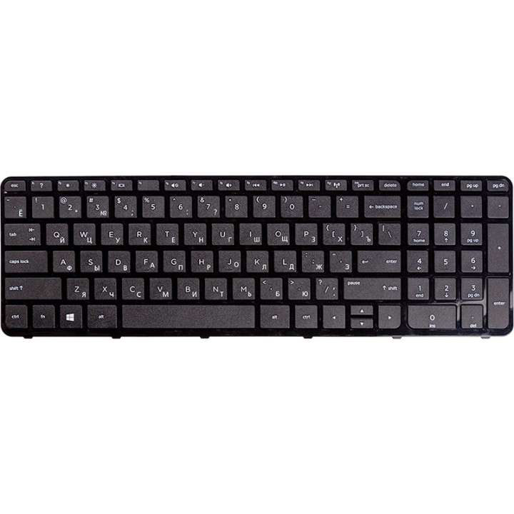 Клавіатура для ноутбука HP Pavilion 17-e152sr чорний фрейм, Black