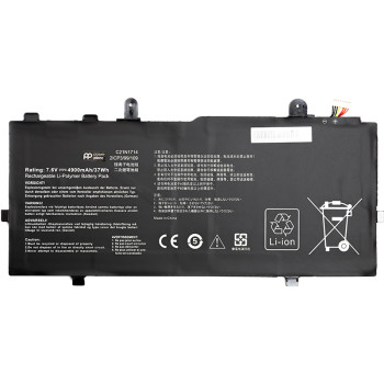 Акумулятор PowerPlant C21N1714 для ноутбуків ASUS VivoBook Flip 14 TP401MA 7.6V 4900mAh
