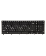 Клавіатура для ноутбука ACER Aspire 5236, eMachines E440, чорний фрейм, Black