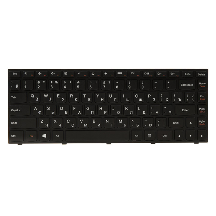 Клавиатура для ноутбука IBM/LENOVO B40-30, G40-30 черный фрейм, Black