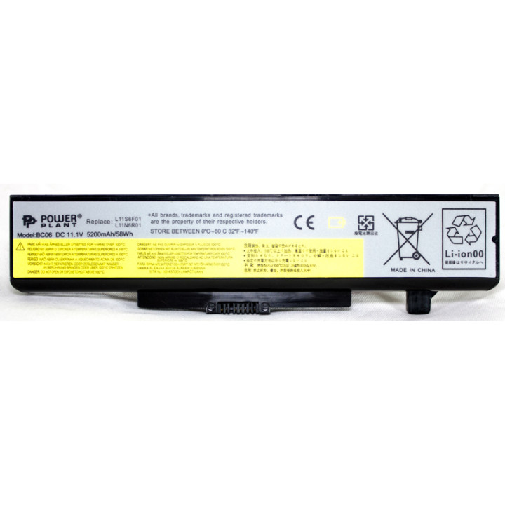 Аккумулятор PowerPlant L11L6F01 для ноутбука IBM / LENOVO IdeaPad G580 11.1V 5200mAh