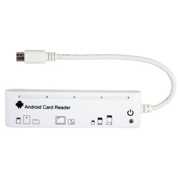 Кардридер PowerPlant 5-ти слотный Android Micro USB