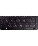 Клавиатура для ноутбука HP Probook 430 G3, 440 G3 черный фрейм, Black