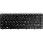 Клавиатура для ноутбука HP Probook 430 G3, 440 G3 черный фрейм, Black