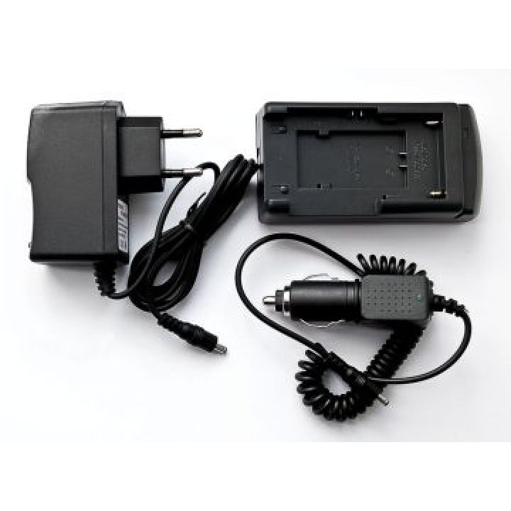 Мережевий зарядний пристрій PowerPlant для Sony NP-FC10, FC11, NP-FS11, FS21, FS31, NP-FT1, NP-FR1, Black