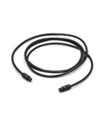 Аудіо кабель PowerPlant Optical Toslink 1.5 м, Black