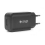 Мережевий зарядний пристрій PowerPlant W-280 USB 5V 2A micro USB, Black