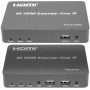 Подовжувач HDMI сигналу PowerPlant HDMI 4K / 30hz, до 150м, через CAT5E / 6 (HDES150-KVM)