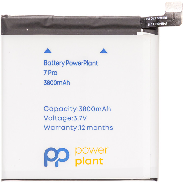 Аккумулятор PowerPlant BLP699 для OnePlus 7 Pro 3800mAh