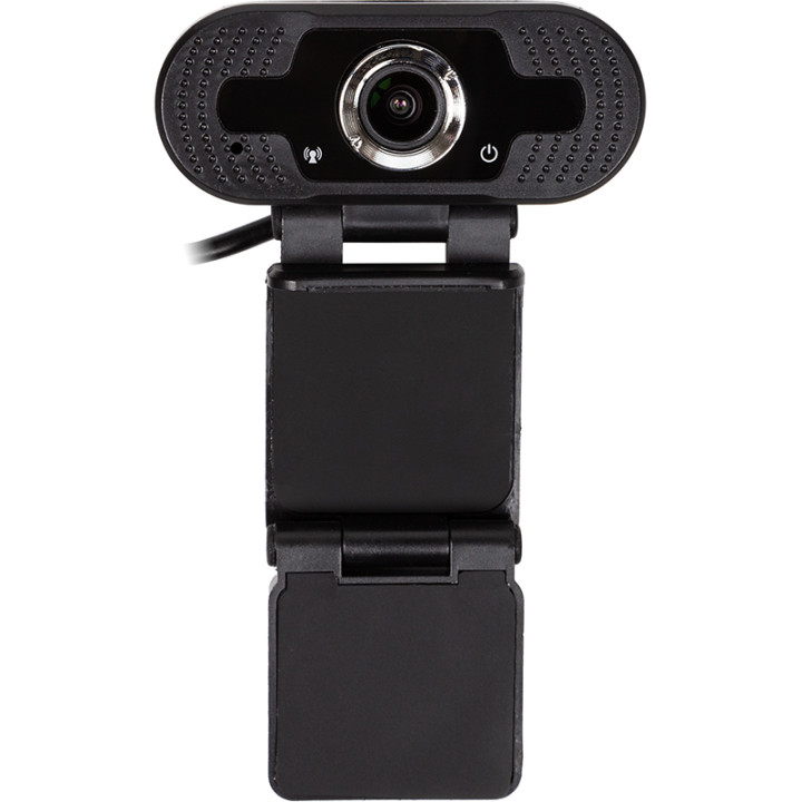 Веб-камера HiSmart Full HD 1080p с микрофоном, Black