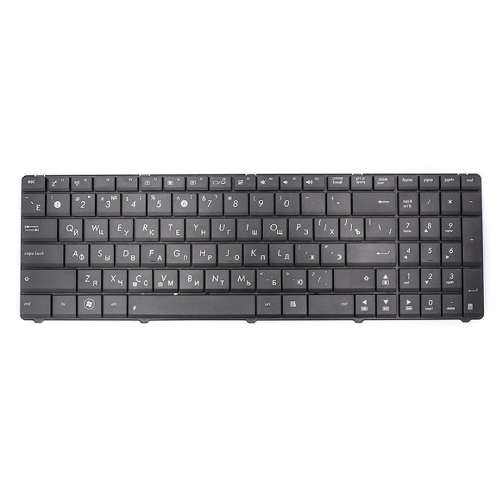 Клавиатура для ноутбука ASUS A53U, K53U без фрейма, Black