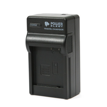 Мережевий зарядний пристрій PowerPlant для Panasonic DMW-BLH7, Black