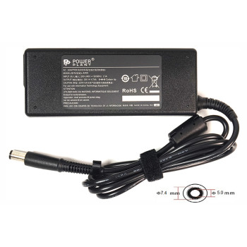 Блок живлення PowerPlant для ноутбука HP 220V 19V 90W 4.74A 7.4 х 5.0