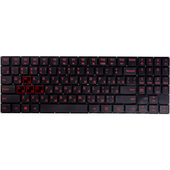Клавіатура для ноутбука Lenovo Legion Y520, R720, Black