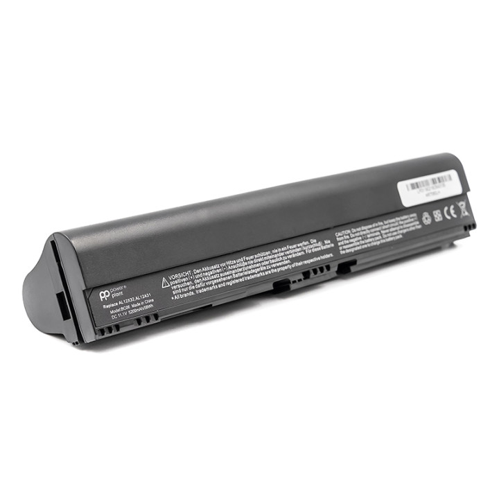 Акумулятор PowerPlant для ноутбуків ACER Aspire One 756 (AL12X32, AR7560LH) 11.1V 5200mAh 