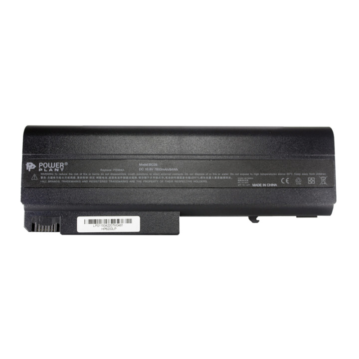 Акумулятор PowerPlant для ноутбуків HP Business Notebook 6510b (HSTNN-UB08) 10.8V 7800mAh