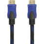 Видео кабель PowerPlant HDMI - HDMI позолоченные коннекторы 1.4V 0.75м, Black
