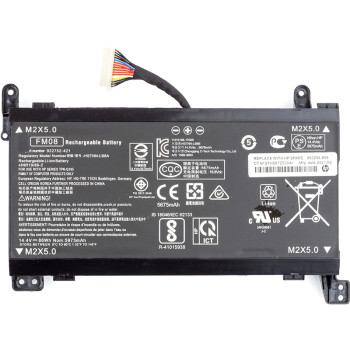 Аккумулятор для ноутбуков HP Omen 17 (FM08) 14.4V 5973mAh 86Wh, 16 pin