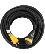 Удлинитель Stanley Fatmax 25 м, 3x1.5мм2, IP44, самозакрывающаяся розетка