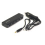 Автомобильное зарядное устройство для PowerPlant UB-860 5xUSB:12-24V, 7.2A, Black