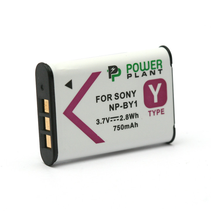 Аккумулятор PowerPlant для Sony NP-BY1 750mAh