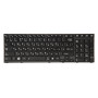 Клавиатура для ноутбука TOSHIBA Satellite A660, A665 черный фрейм, Black
