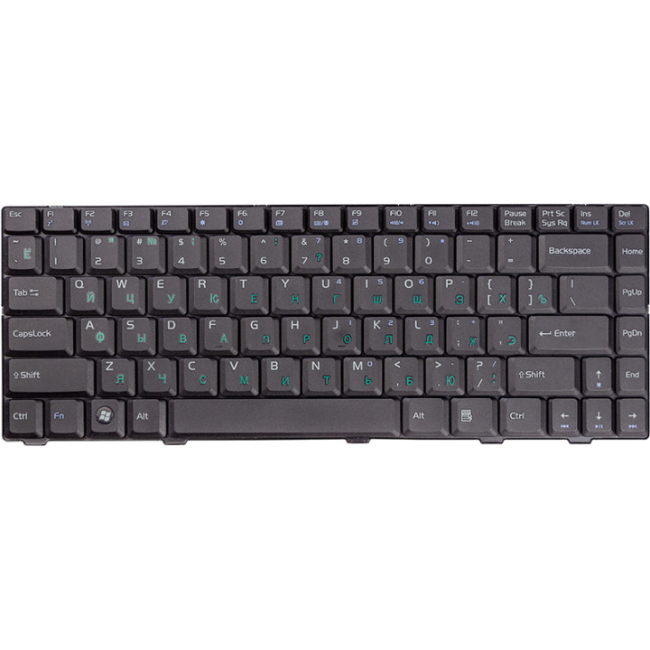 Клавиатура для ноутбука ASUS F80, F82, K41, Black