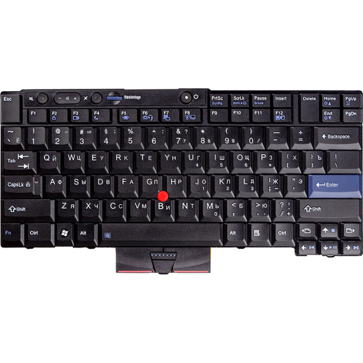 Клавіатура для ноутбука Lenovo Thinkpad L420, W510, T410, Black