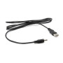 Кабель живлення PowerPlant 2.0 USB AM – DC 5.5*2.1 pin, 1m, Black