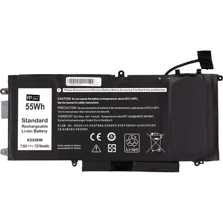 Аккумулятор PowerPlant для ноутбуков DELL Latitude 13 7389 (K5XWW) 7.6V 7270mAh