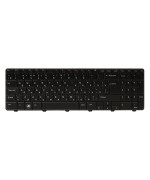 Клавіатура для ноутбука DELL Inspiron N5010 чорний фрейм, Black