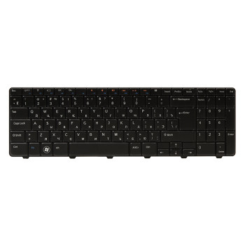 Клавиатура для ноутбука DELL Inspiron N5010 черный фрейм, Black