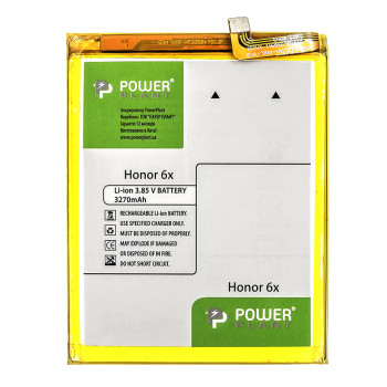 Акумулятор PowerPlant HB386483ECW+ для Huawei Honor 6X 3270mAh
