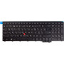 Клавиатура для ноутбука Lenovo ThinkPad T540, W540, KM-105U черный фрейм, Black