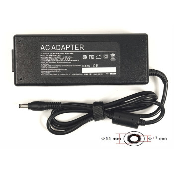 Блок питания для ноутбуков PowerPlant ACER 220V, 19V 120W 6.32A (5.5 х 1.7)