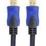 Відео кабель PowerPlant HDMI - HDMI, 1.5м, позолочені коннектори, 1.3V, Nylon