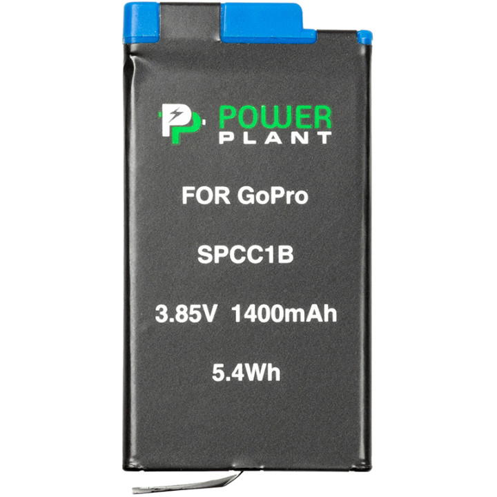 Аккумулятор PowerPlant для GoPro SPCC1B 1400mAh (декодирован)