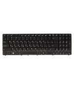 Клавіатура для ноутбука ASUS K52, K52J, K52JK чорний фрейм, Black
