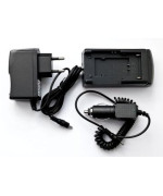 Універсальний зарядний PowerPlant для Kodak KLIC-8000, DB-50, SB-L0837, SB-L0837B, EU-97, Black
