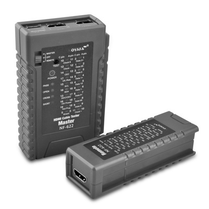 Тестер для проверки HDMI кабеля NF-622