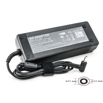 Блок живлення PowerPlant для ноутбука HP 220V 19.5V 120W 6.15A 4.5 х 3.0