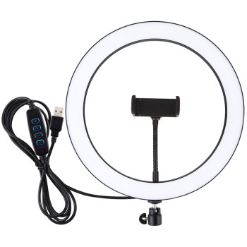 Кільцева USB LED лампа Puluz PU407 11.8", Black