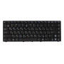 Клавіатура для ноутбука ASUS A42, K42, N82 чoрний фрейм, Black