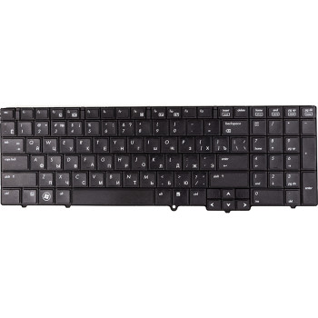 Клавиатура для ноутбука HP Elitebook 8540P, 8540W, Black