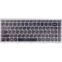 Клавиатура для ноутбука LENOVO Z410, G400 серый фрейм, Black