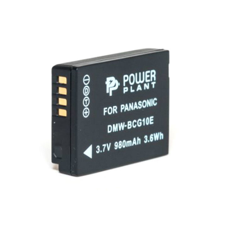 Акумулятор PowerPlant для Panasonic DMW-BCG10 980mAh